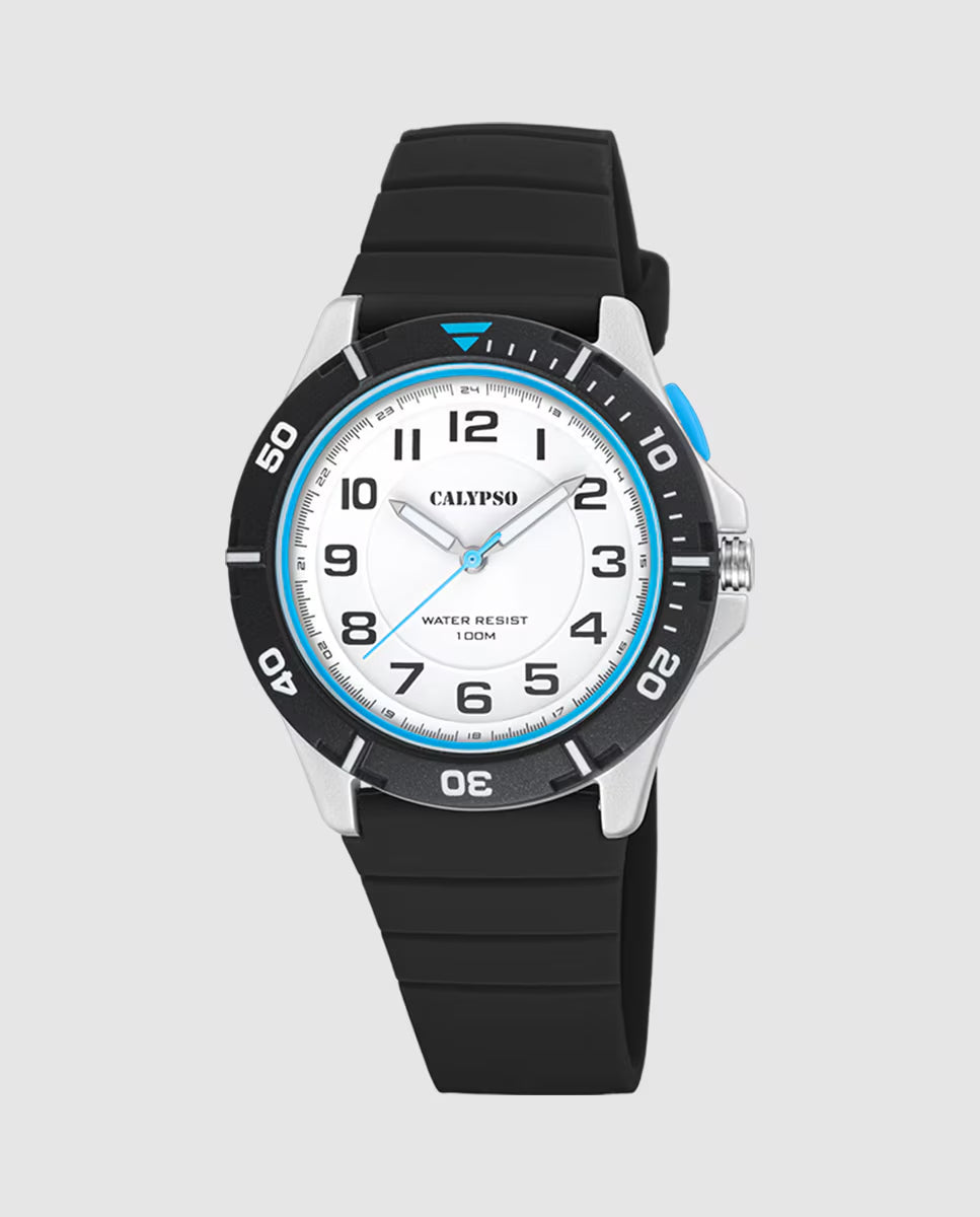 Orologio Calypso Cinturino Gomma cassa in Plastica K5857/1