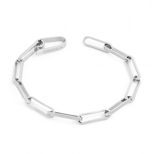 Bracciale Donna Unoaerre 1AR Bronzo Bianco Maglia Squadrata 512269