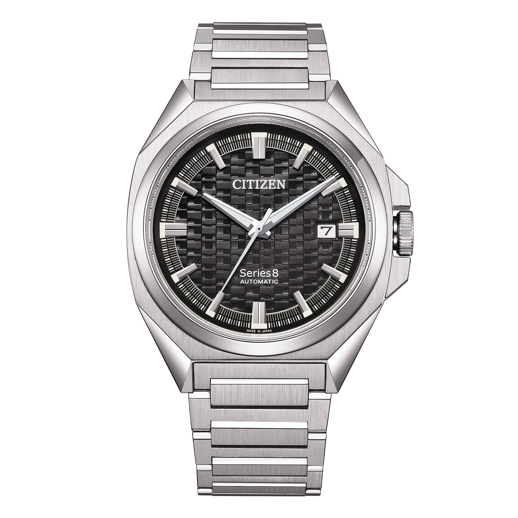 Orologio Uomo Citizen Serie 8 Automatico Nero Acciaio NB6050-51E