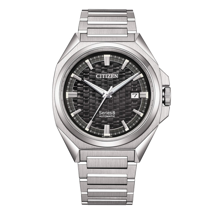 Orologio Uomo Citizen Serie 8 Automatico Nero Acciaio NB6050-51E