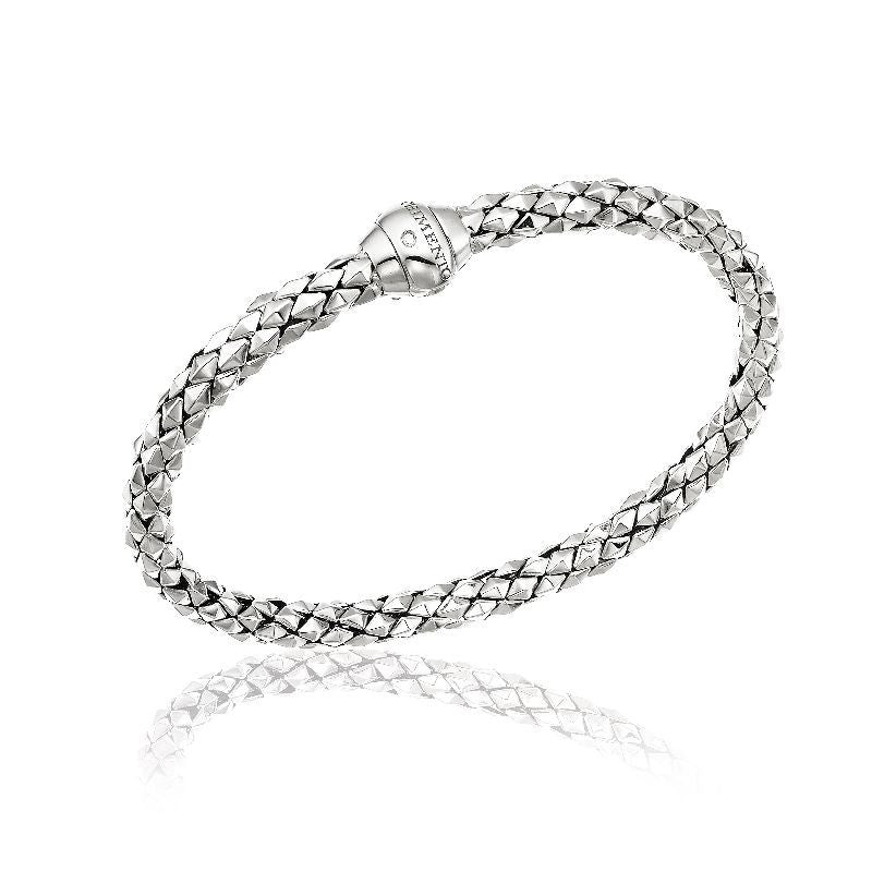 Bracciale Unisex Chimento Oro Bianco 18 KT Stretch Elastico 1B02956ZZ5180
