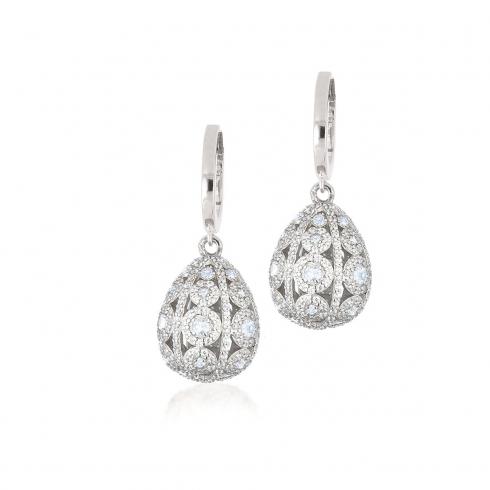Orecchini Tsars in Argento Zirconi Collection Alexandra ALE02WW