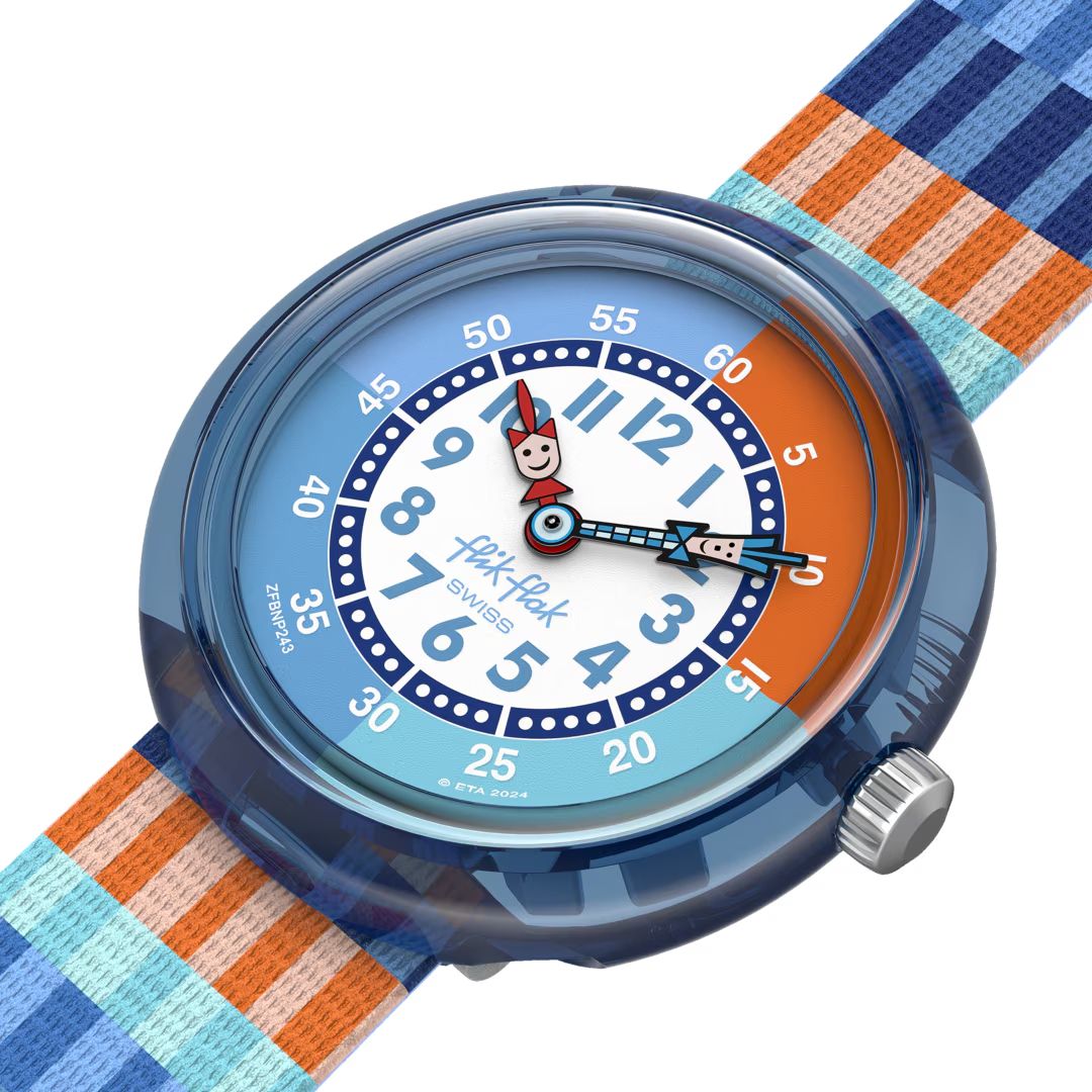 Orologio Bambino Swatch Flik Flak STRIPY STRIPES ZFBNP243