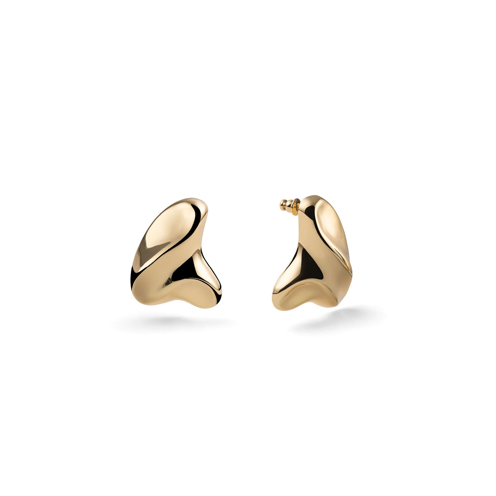 Orecchini Donna Unoaerre 1AR Bronzo Dorato Liscio 581458