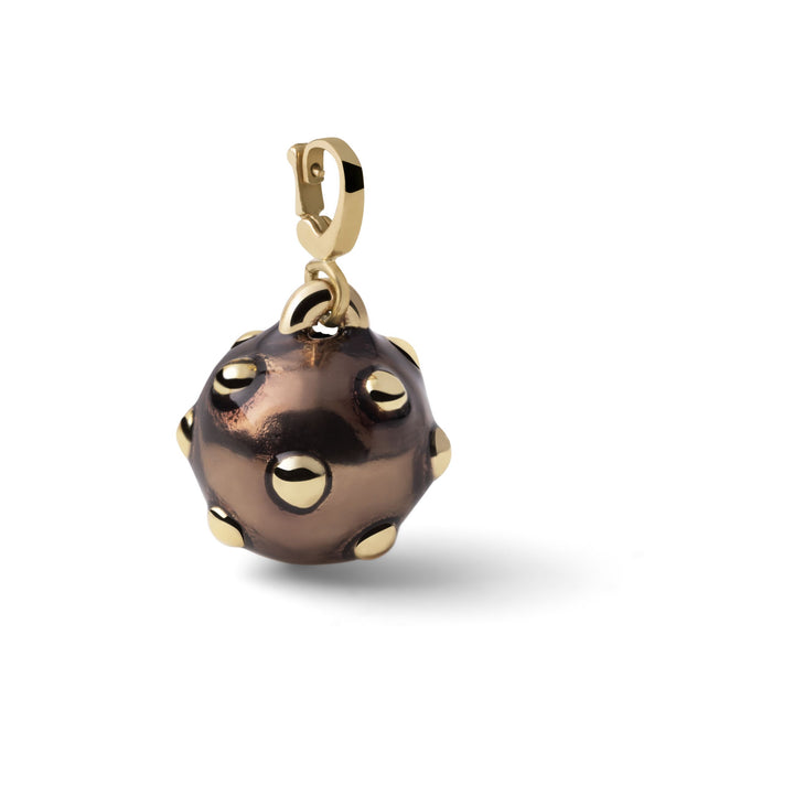 Ciondolo Donna Unoaerre Bronzo Dorato Mina Testa di Moro 573093
