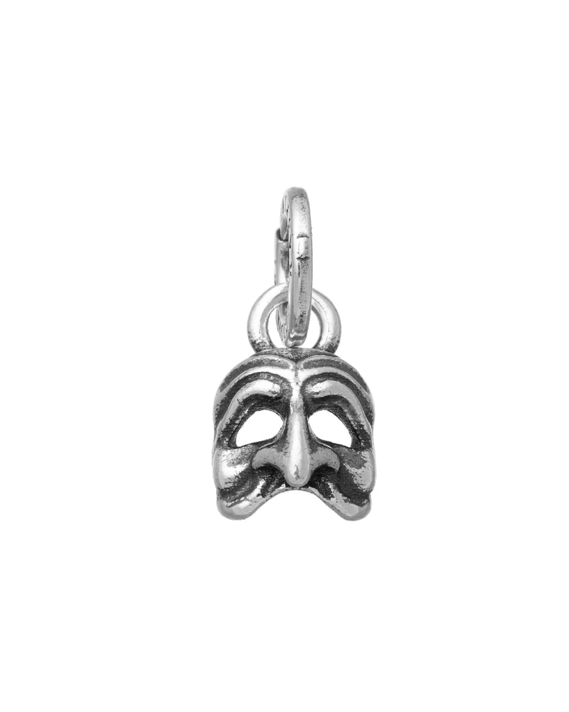 Charm Unisex Giovanni Raspini Argento 925 Mini Maschera Realizzato A Mano 10940