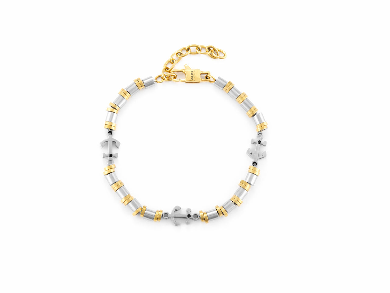 Bracciale Uomo 4US Cesare Paciotti acciaio con Ancora  4UBR6810