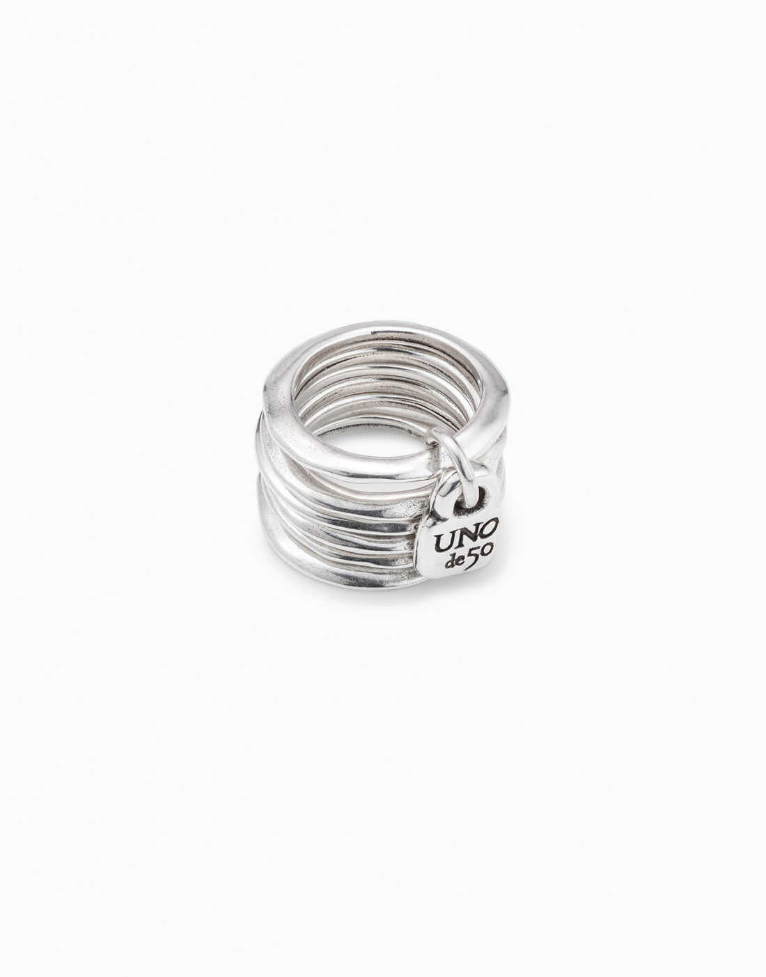 Anello Multiplo Donna Uno De 50 Argento ANI0057MET XL