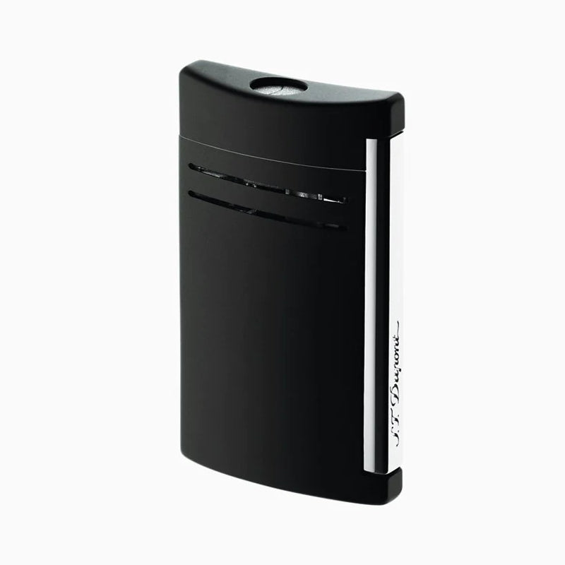 Accendino Unisex Dupont New MaxiJet Fiamma Acciaio Satinato Nero 020003N