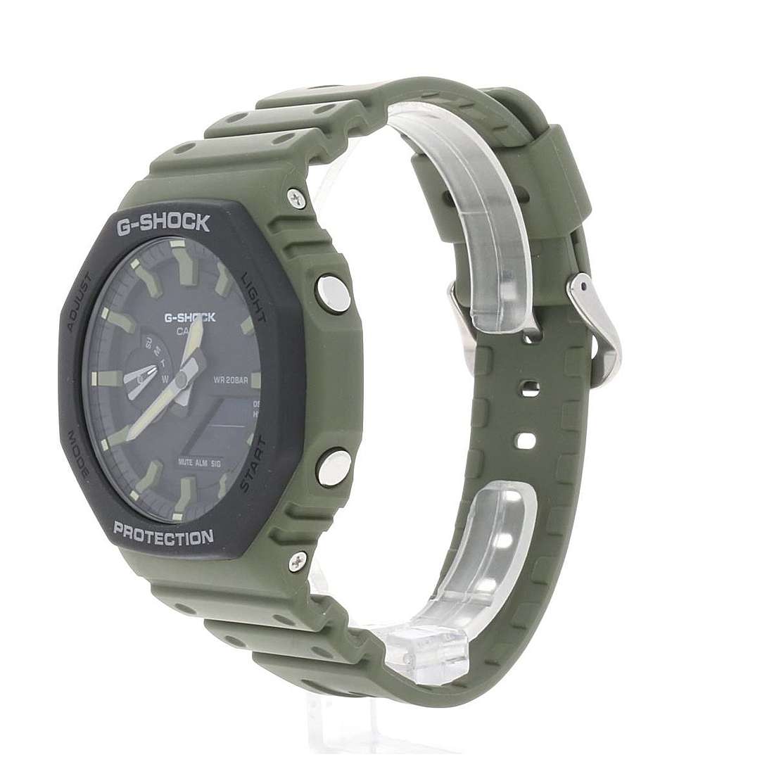 Orologio Uomo Casio G-SHOCK Gomma Analogico Digitale Quarzo GA-2110SU-3AER