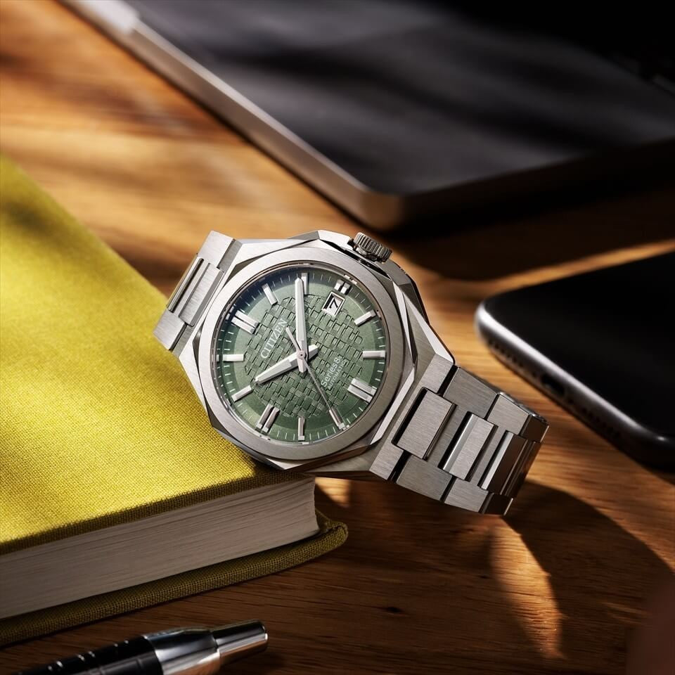 Orologio Uomo Citizen Serie 8 Automatico Verde Oliva NB6080-51W