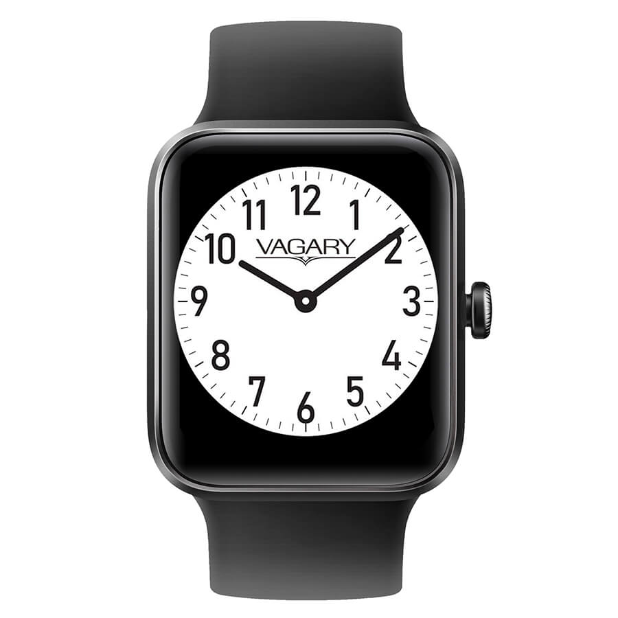 Orologio Uomo Vagary Smartwatch Acciaio Nero Gomma X02A-001VY
