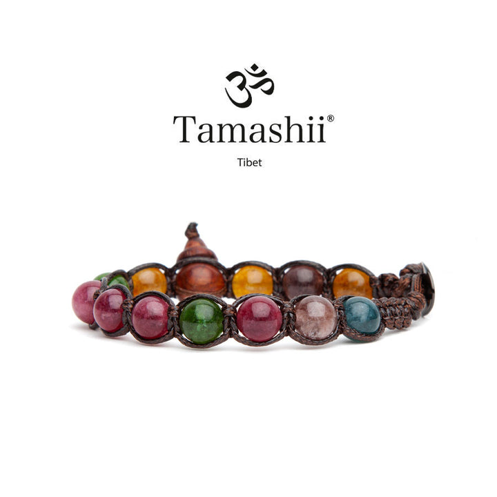 Bracciale Uomo Tamashii Pietra Mixed Colour Stone BHS900-314
