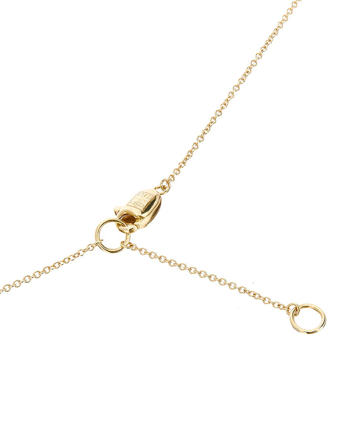 Collana Donna Nanis Oro Giallo 18 KT Pendente Diamanti Acquamarina CS6-596-GG-IN