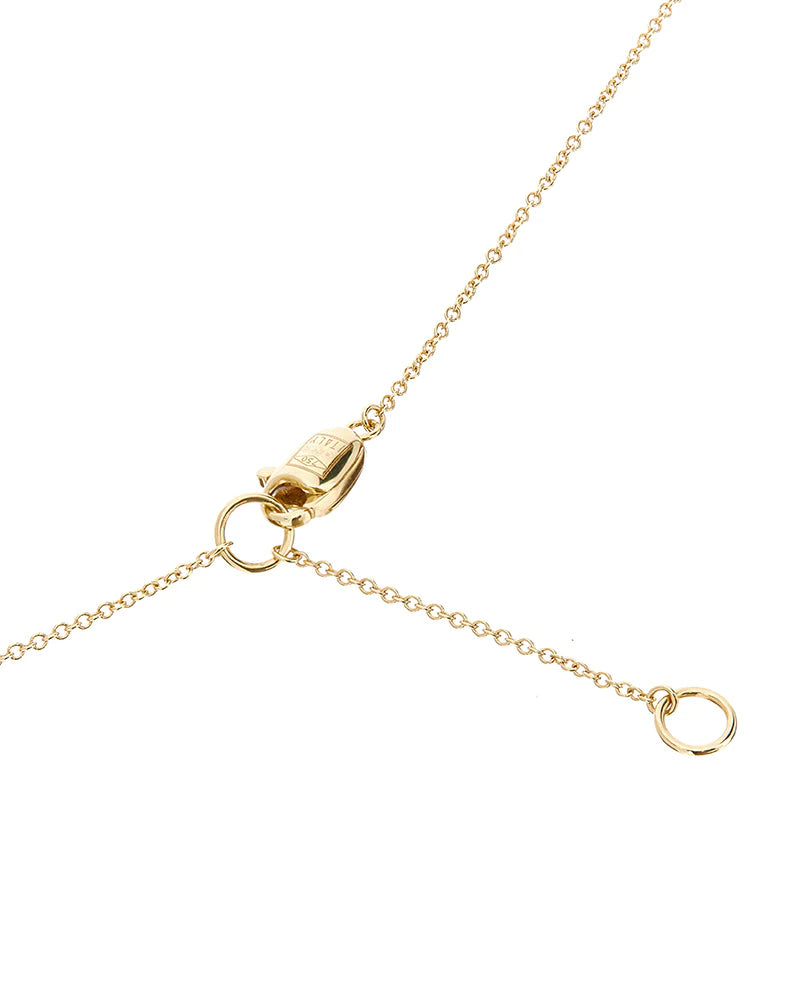 Collana Donna Nanis Oro Giallo 18 KT Pendente Diamanti Boules Satinata CS3-589-GB-IN
