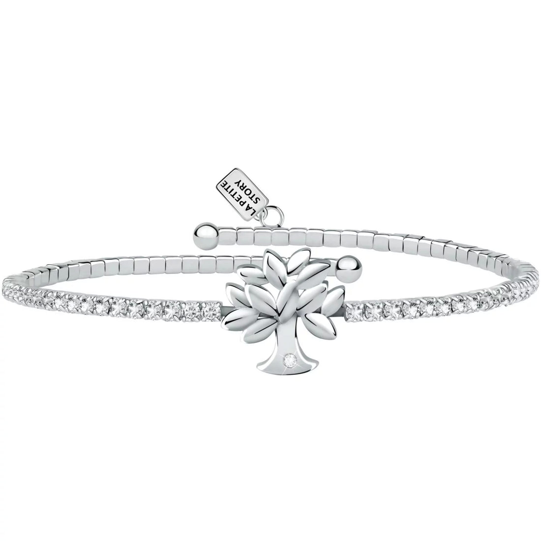 Bracciale Donna La Petite Story Ottone Con Zirconi Bianchi LPS05ASF20