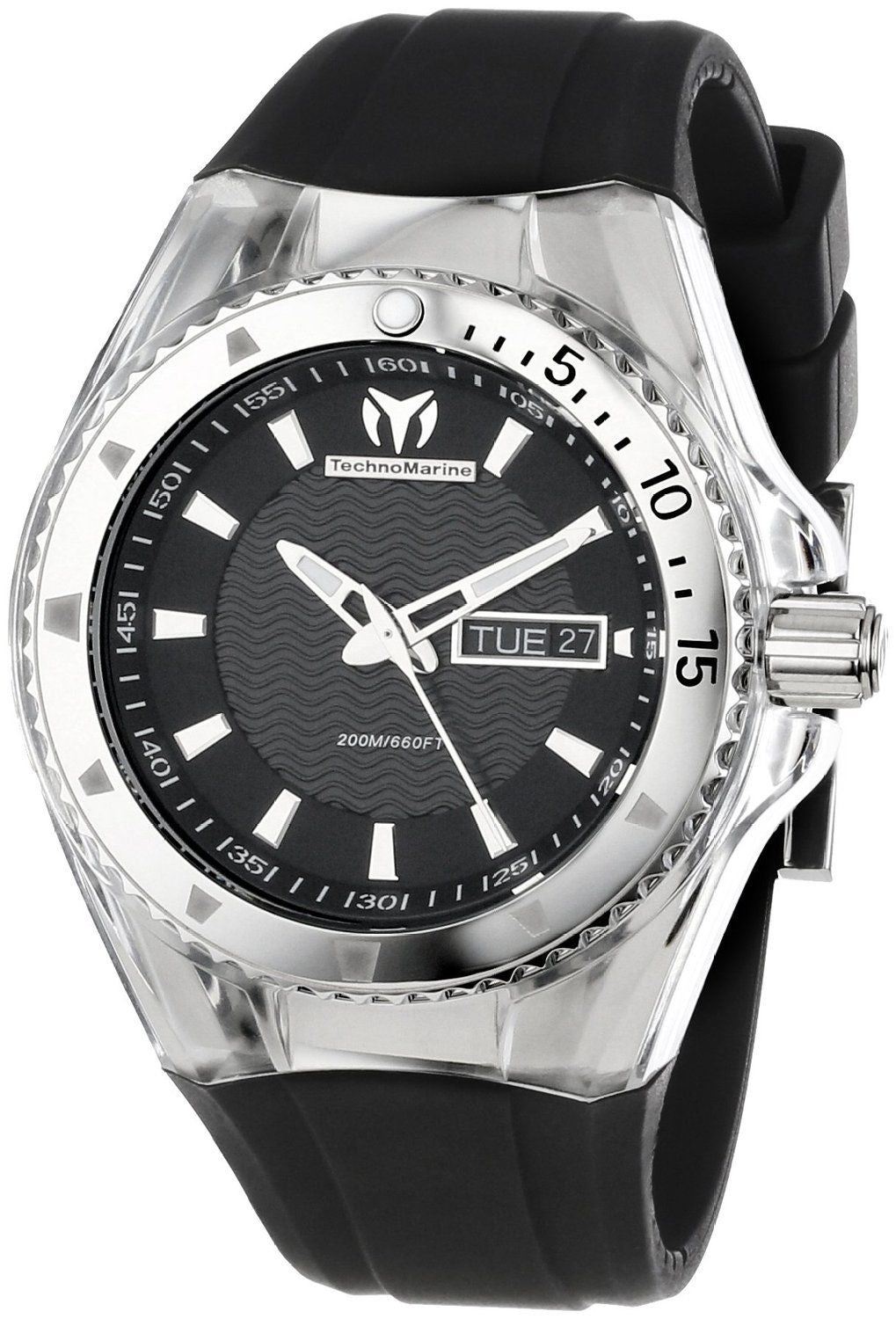 Orologio Uomo Techno Marine Cruise Quarzo Analogico Doppia Data