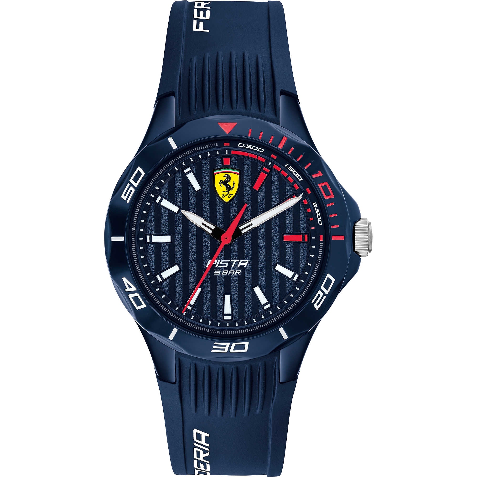 Orologio Uomo Scuderia Ferrari Quarzo Solo Tempo Blu Cassa 34 mm FER0840039