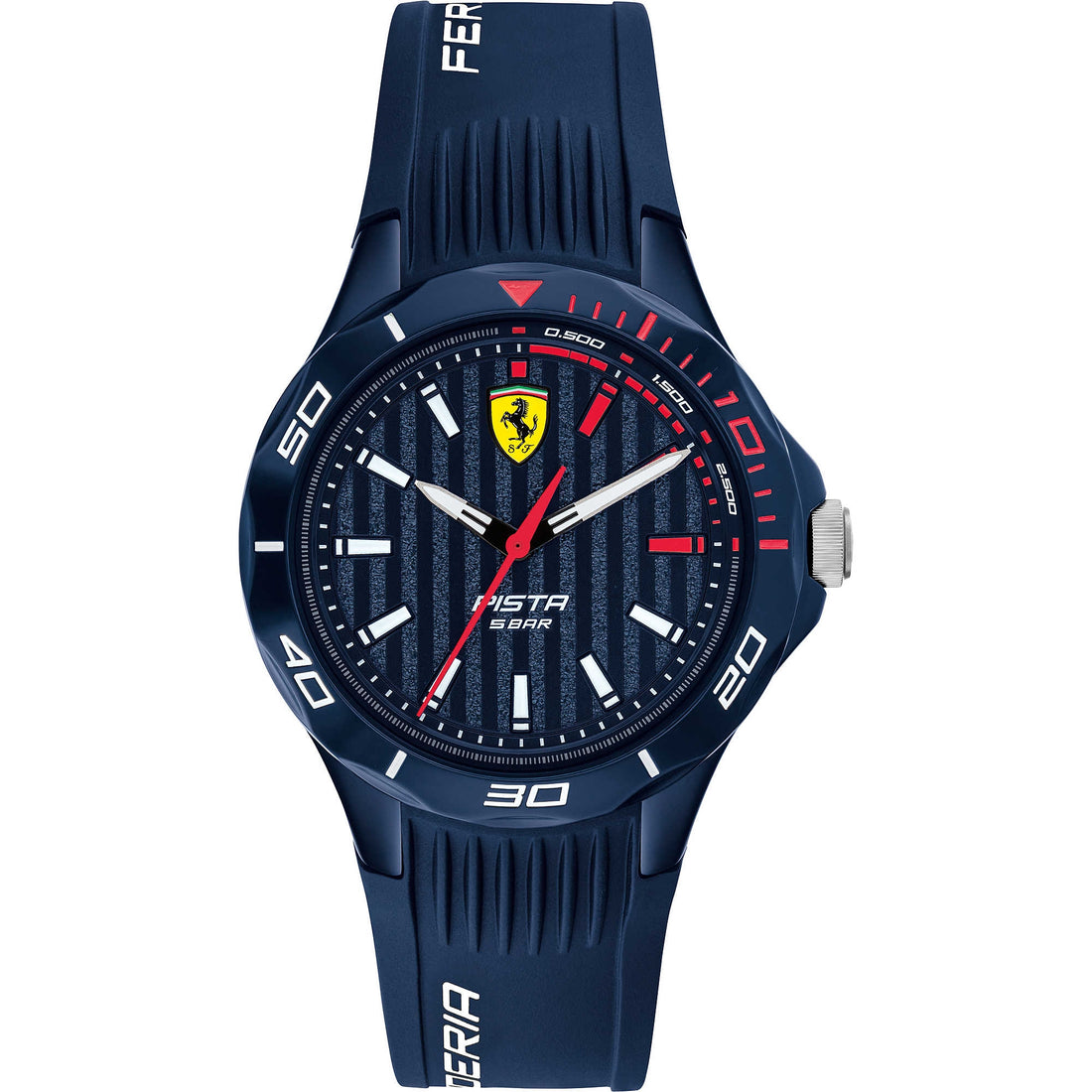 Orologio Uomo Scuderia Ferrari Quarzo Solo Tempo Blu Cassa 34 mm FER0840039