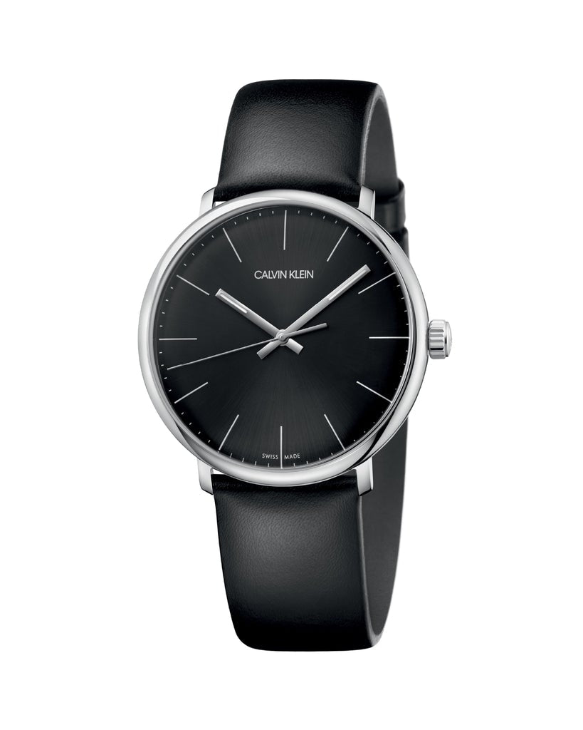 Orologio Uomo Calvin Klein Acciaio Pelle Quarzo Swiss Made K8M211C1