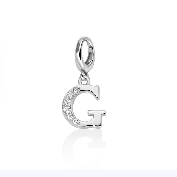 Charm Donna Miluna Pendente Argento Topazio PFD888-G
