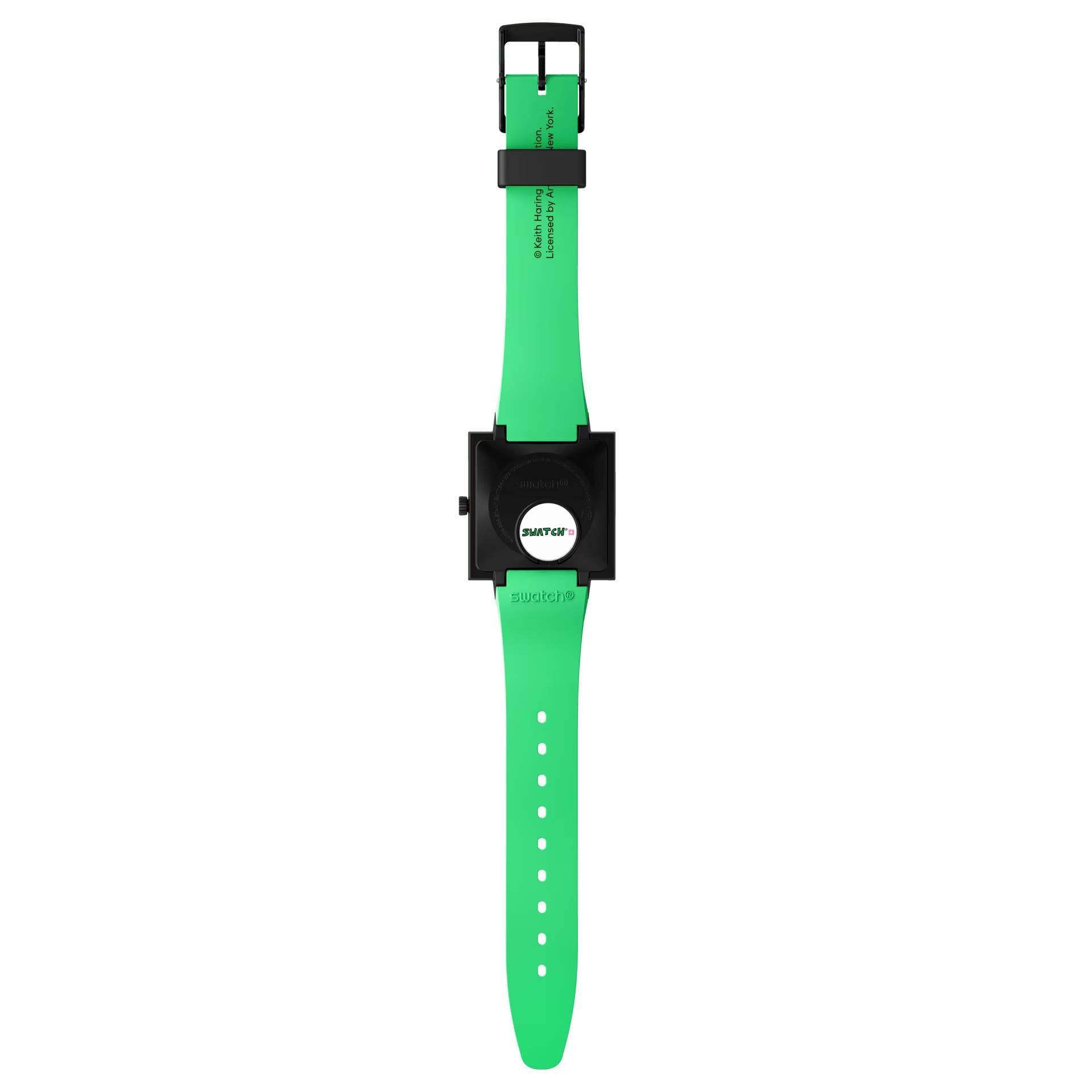 Orologio Unisex Swatch What IF BREAKS OFF Cassa Quadrata SO34Z102