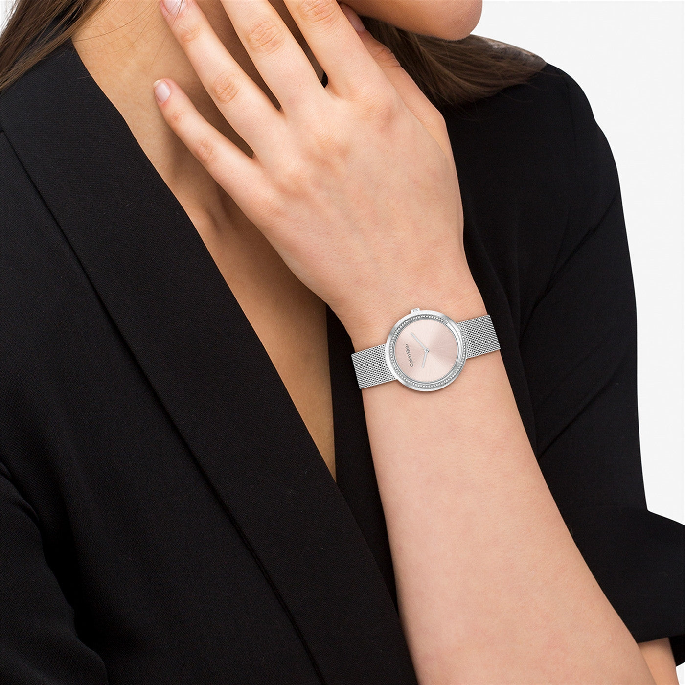 Orologio Donna Calvin Klein Acciaio Quarzo Solo Tempo Cassa 34mm CK25200149