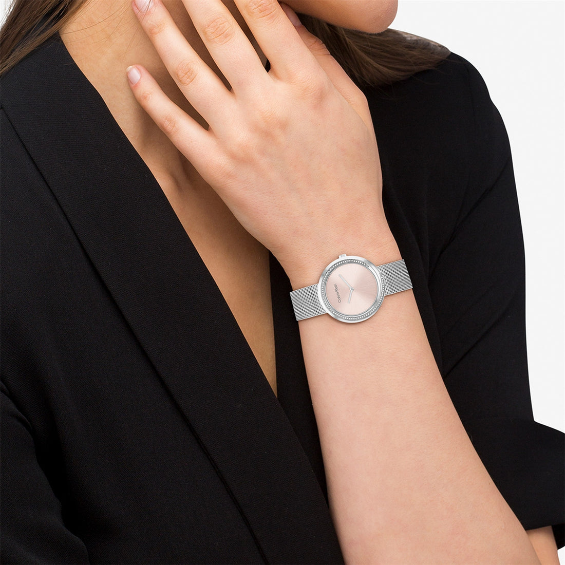 Orologio Donna Calvin Klein Acciaio Quarzo Solo Tempo Cassa 34mm CK25200149