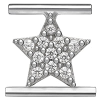 Ciondoli Donna Eleonora Giordani Argento stella Zirconi EG0038