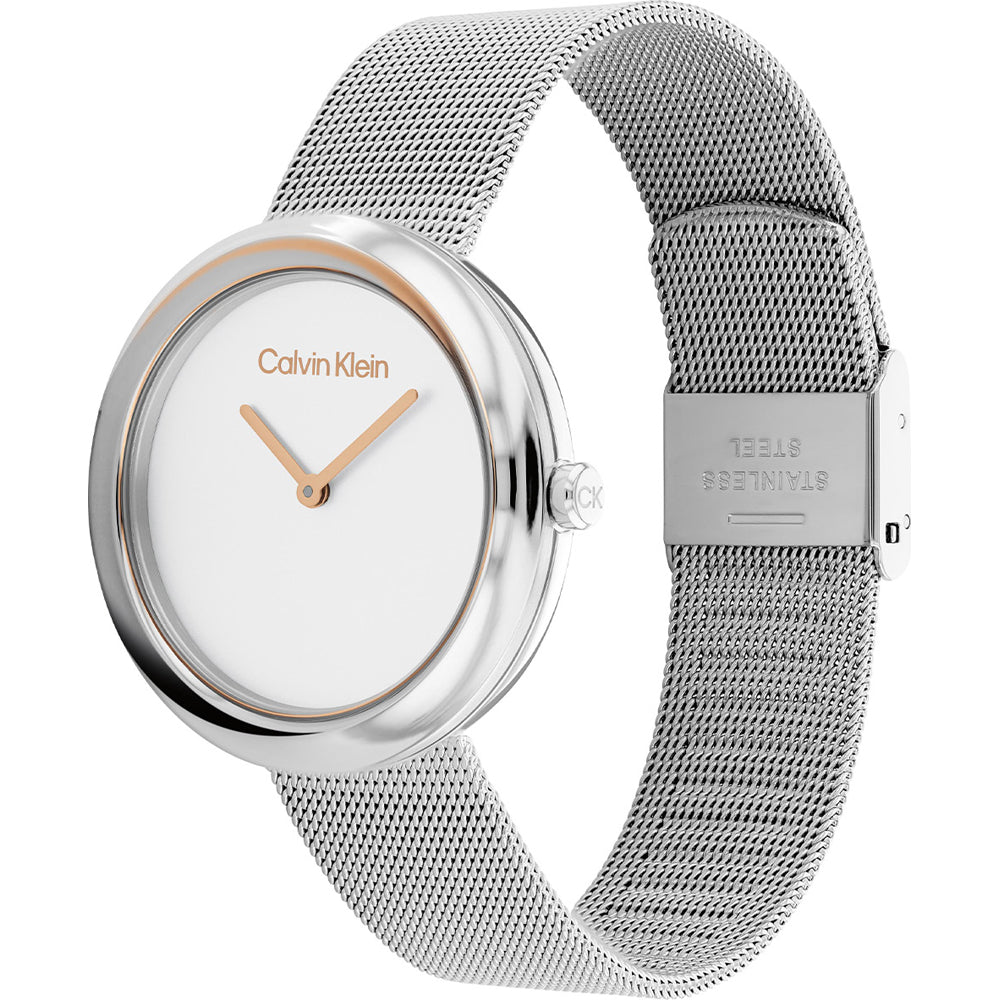 Orologio Donna Calvin Klein Acciaio Quarzo Solo Tempo Cassa 35 mm CK25200011