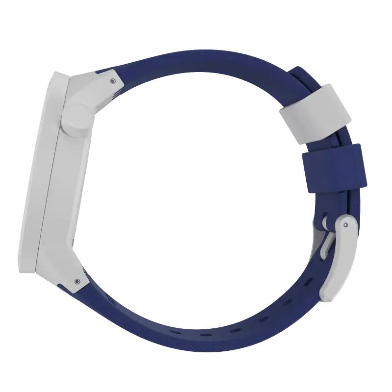 Orologio Uomo Swatch Bioceramic Big Bold Solo Tempo Blu SB03M103
