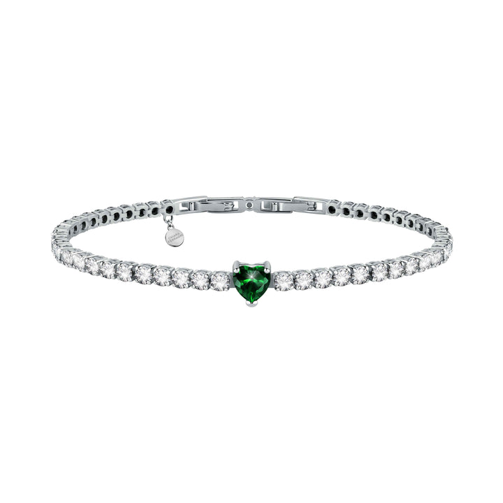 Bracciale Donna Chiara Ferragni Tennis Zirconi Bianchi Verdi