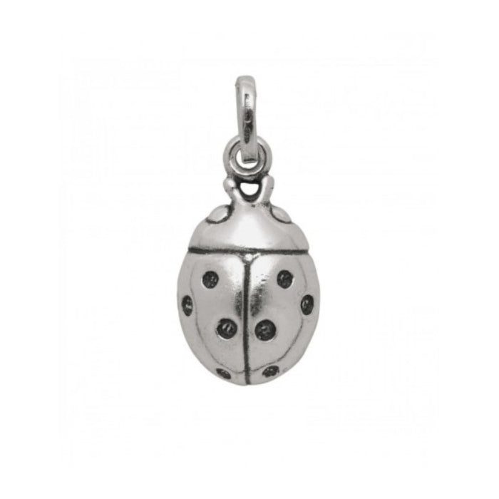 Charm Donna Giovanni Raspini Argento 925 Coccinella Media Realizzata A Mano 06444
