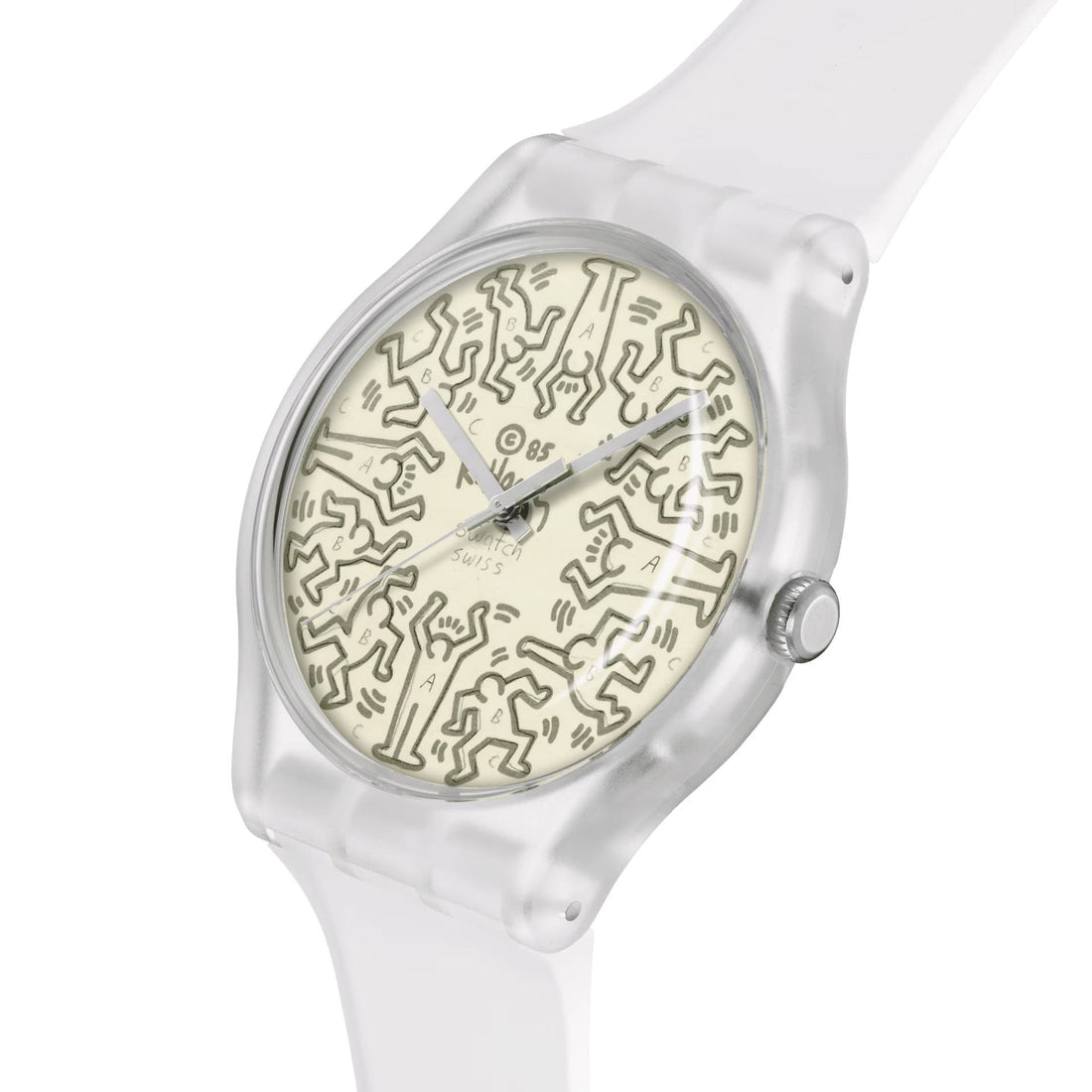 Orologio Unisex Swatch FROM THE ARCHIVE Keith Haring SO29Z145