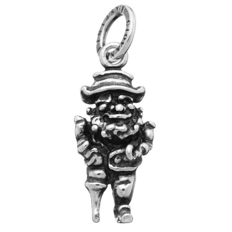 Charm Unisex Giovanni Raspini Argento 925 Ciondolo Pirata Gamba di Legno 07388