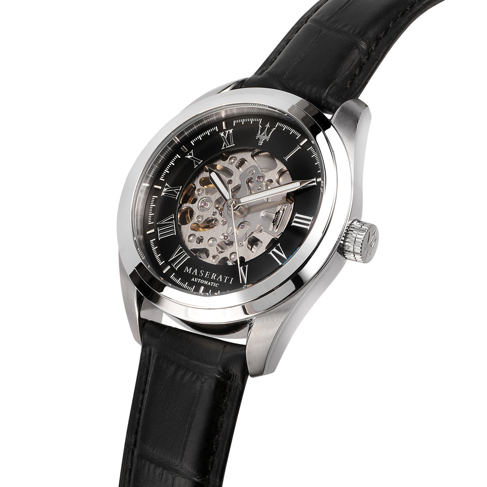 Orologio Uomo Maserati Automatico Solo Tempo Scheletrato R8821112004