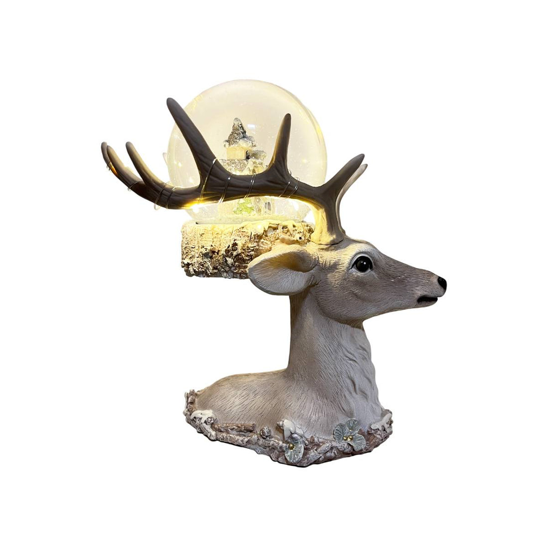 Scultura Il Mondo Dei Carillion Cervo Sfera 65095