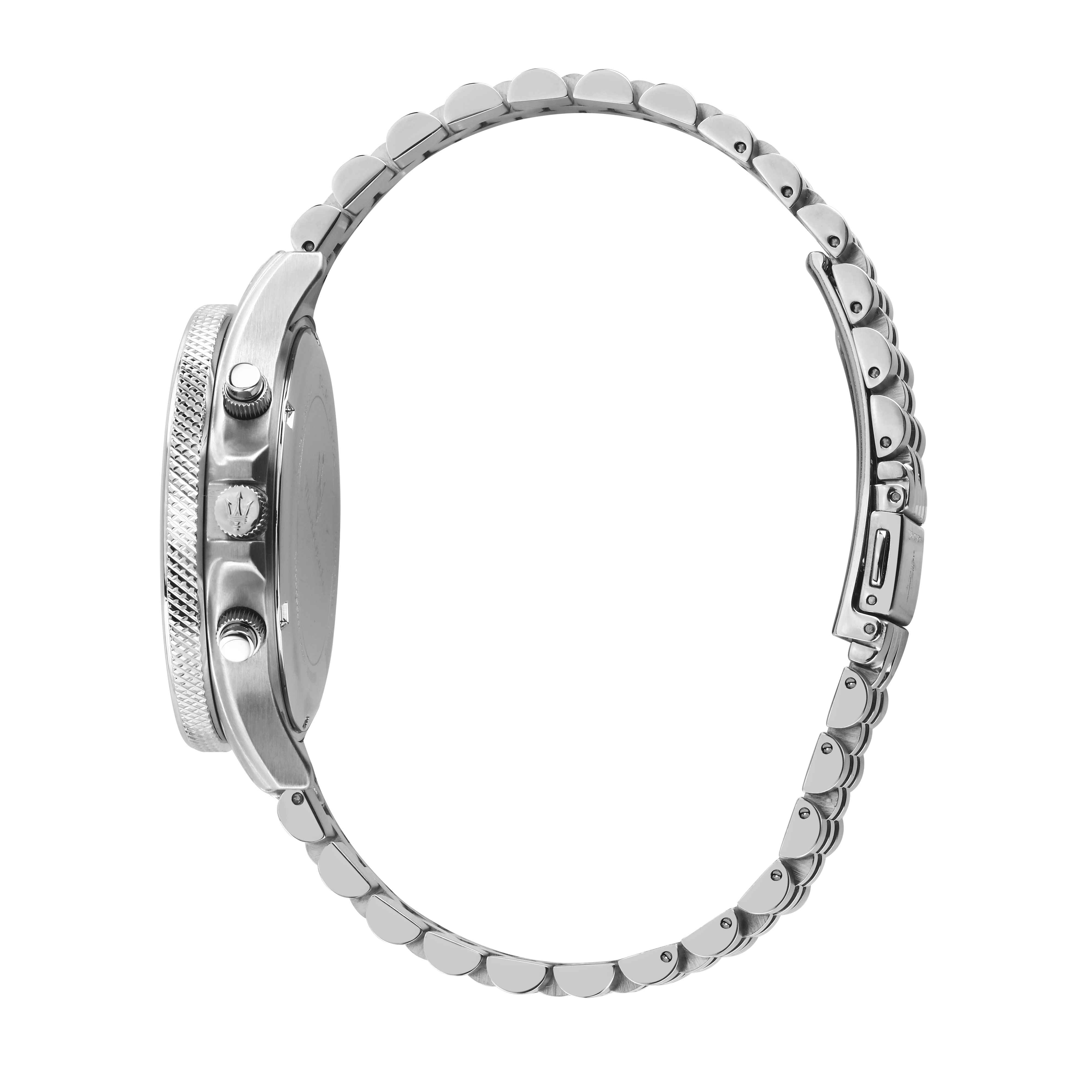 Orologio Uomo Maserati Sfida Acciaio Jubilè Cronografo Blu Data R8873640025