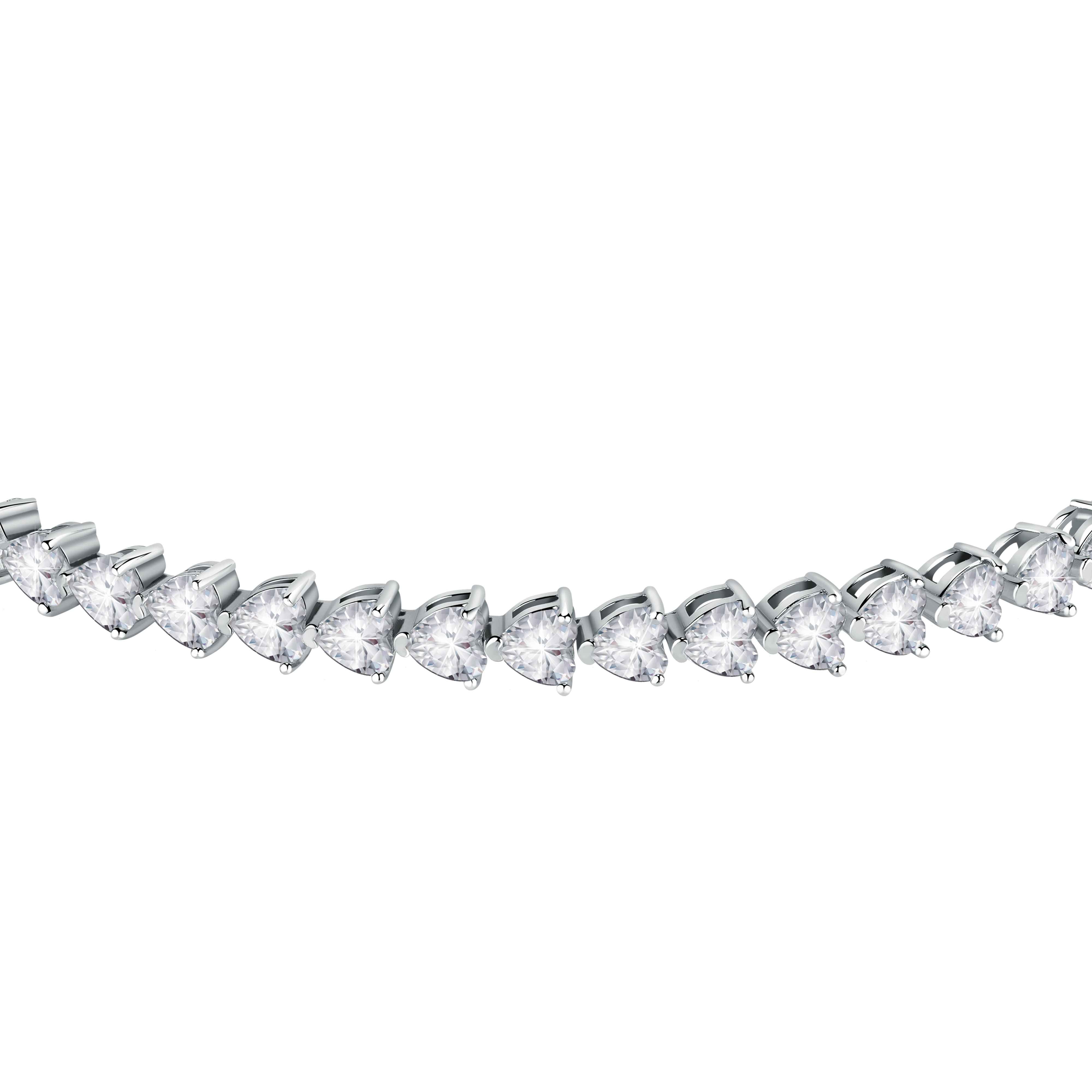 Bracciale Donna Chiara Ferragni Tennis Zirconi Cuori