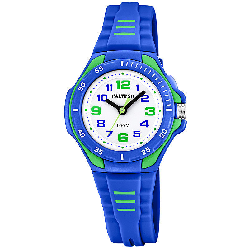 Orologio Bambino Calypso Gomma Quarzo Solo Tempo Blu K5757/4