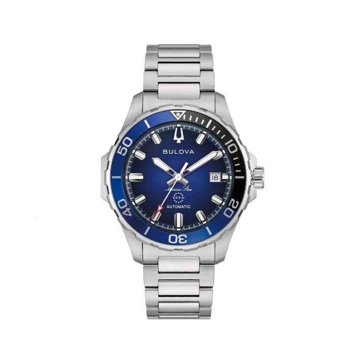 Orologio Uomo Bulova Marine Star Automatico Blu 98B466
