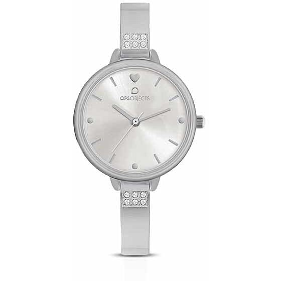 Orologio Donna Acciaio Ops-Objects FAIR opspw-734-2900 Bianco Zirconi