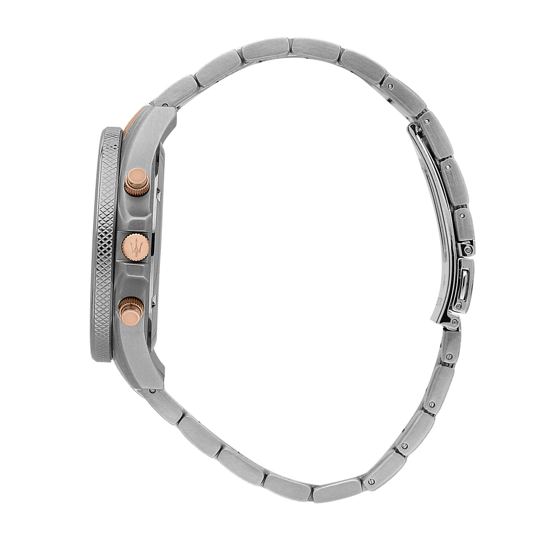 Orologio Uomo Maserati Acciaio Bicolore Quarzo Cronografo Data Grigio R8873640021