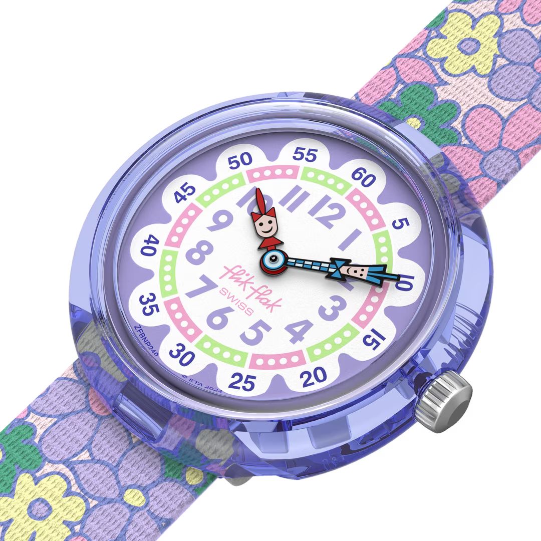 Orologio Bambina Swatch Flik Flak FLOWER FIELDS ZFBNP240