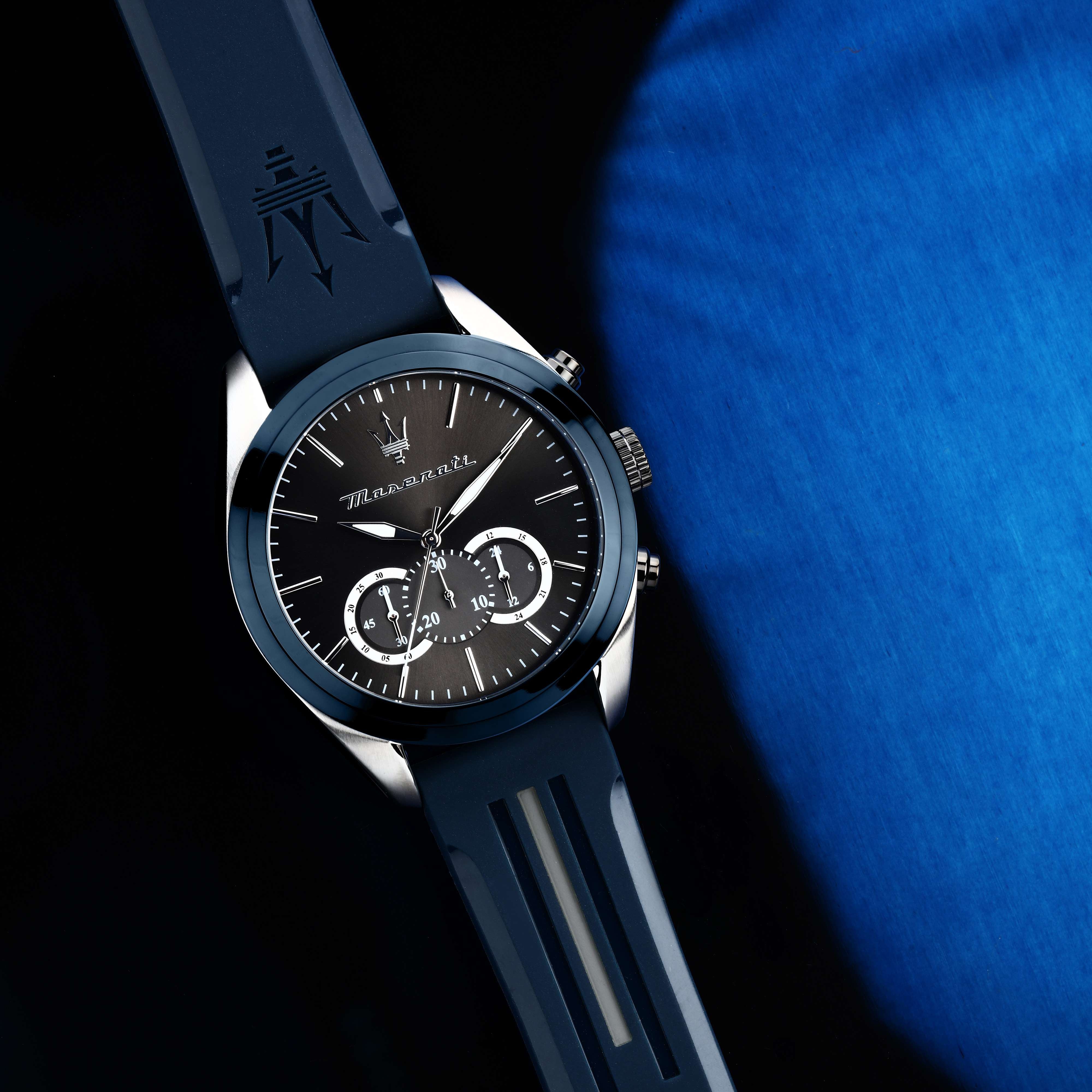 Orologio Uomo Acciaio Maserati Quarzo Cronografo Data  traguardo R8871612046