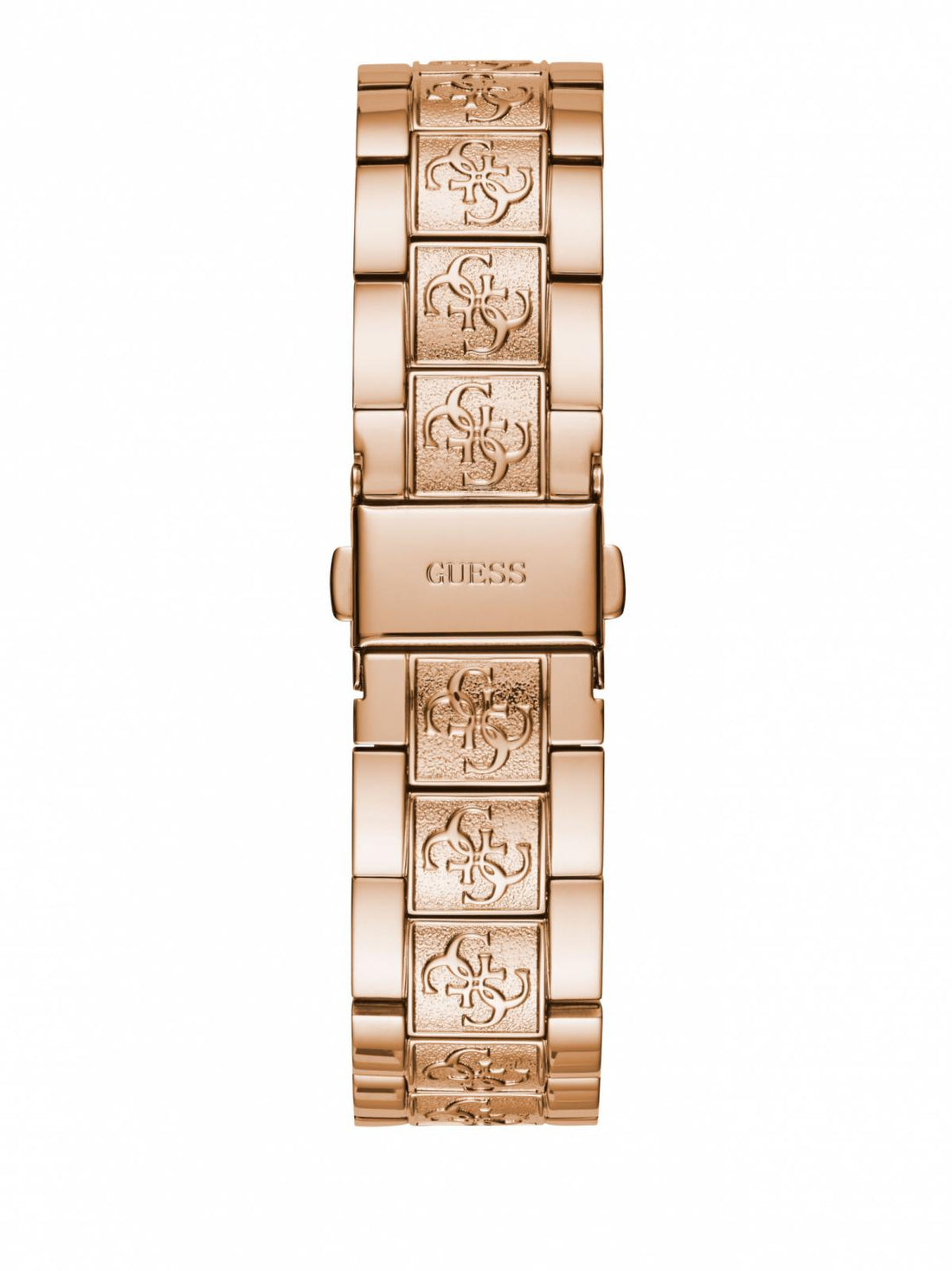 Orologio Donna Guess Quarzo Solo Tempo Acciaio Rosè Zirconi Fantasia W1280L3