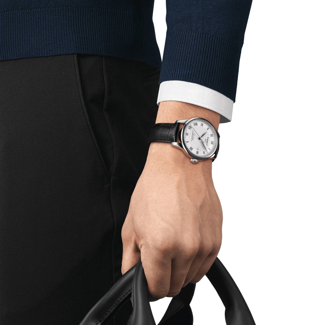 Orologio Uomo Tissot Automatico Le Locle Powermatic 80 Data T0064071603300