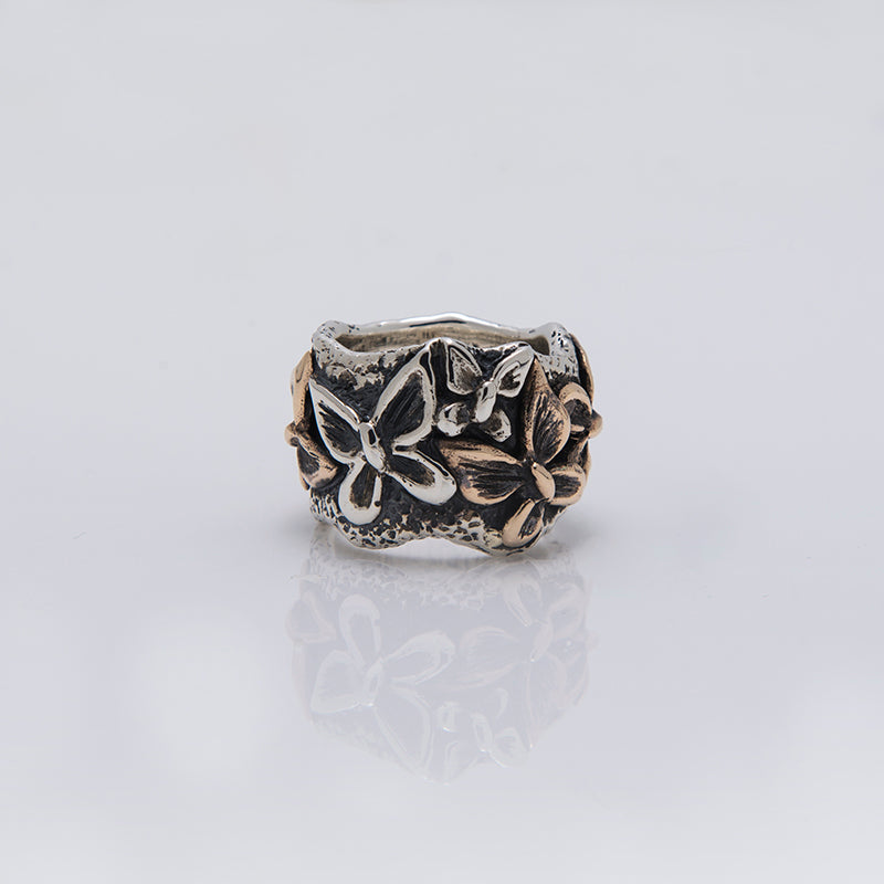 Anello Donna Nemoris Argento 925 collezione bosco Misura 16 BAF08