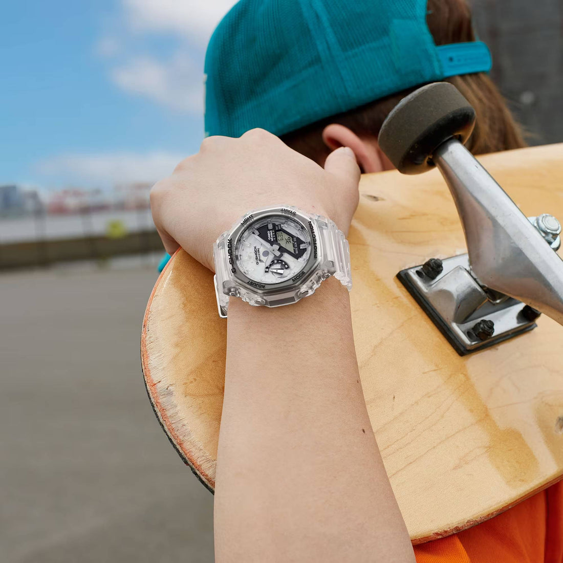 Orologio Uomo Casio G-Shock Digitale Special Edition Clear Remix GA-2140RX-7AER
