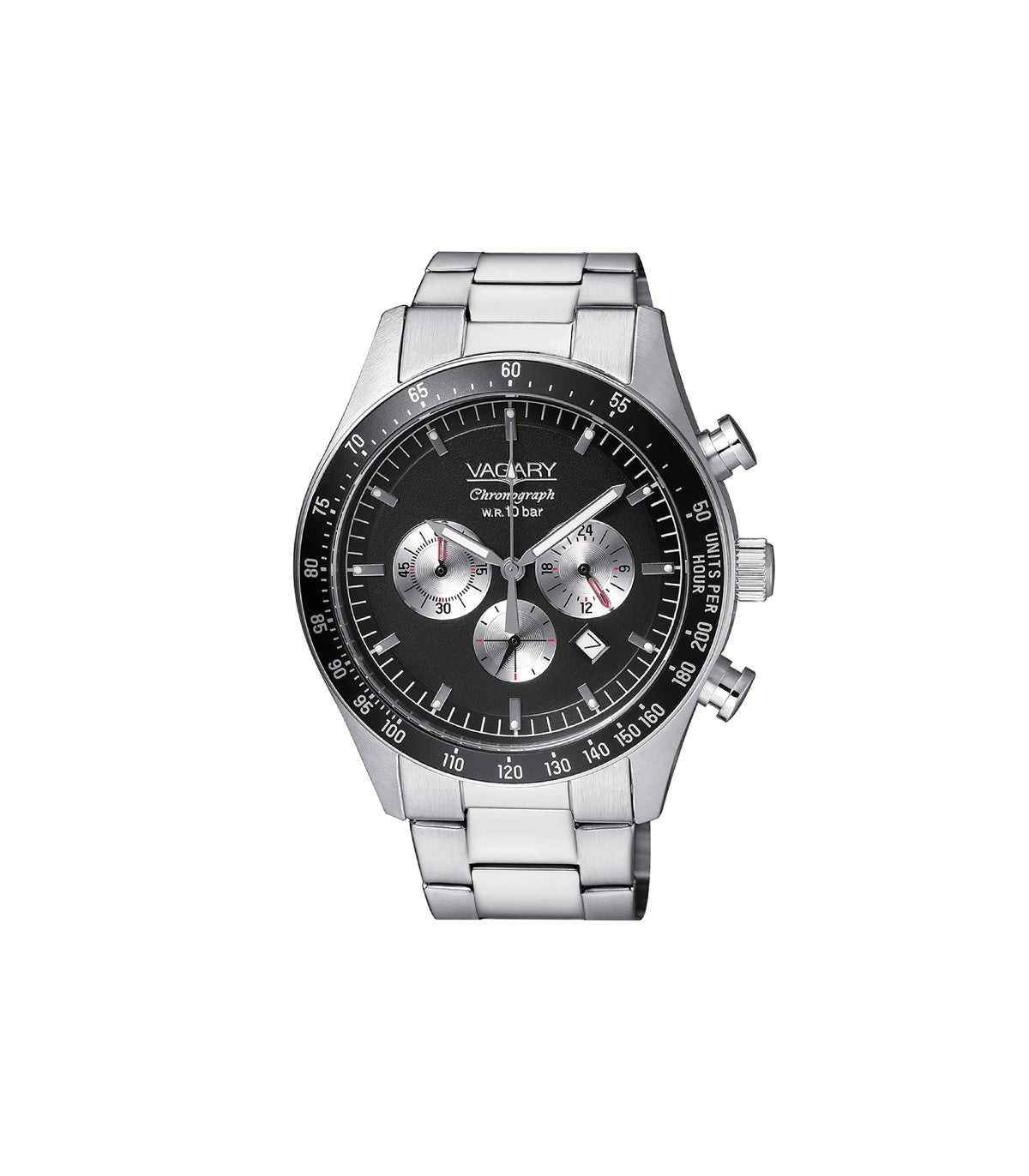 Orologio uomo  Vagary By Citizen Rockwell Chronograph cinturino Acciaio IV4-012-51